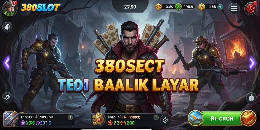 Screenshot menampilkan gameplay menyeramkan dari 380SLOT.