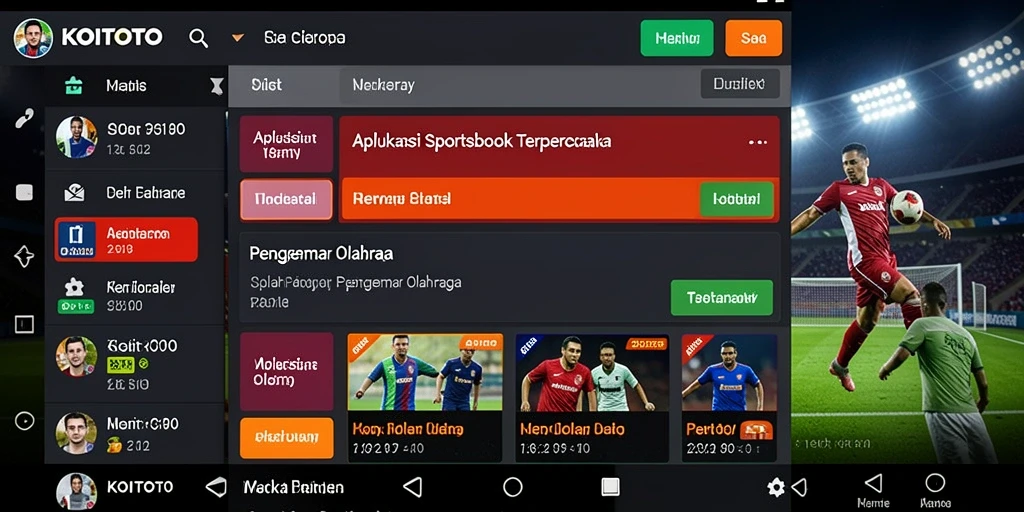 Tampilan gameplay yang menarik dan interaktif dari KOITOTO.