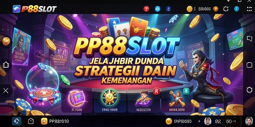 Tampilan permainan PP88SLOT dengan grafis dan strategi menarik.